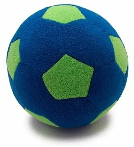 Soft Soccer Ball Toy, Blue-Green